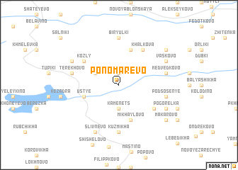 map of Ponomarëvo