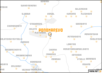 map of Ponomarëvo