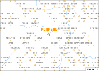 map of Pon Peng