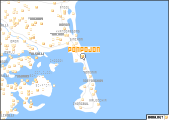 map of Pŏnp\