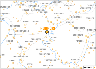 map of Ponp\