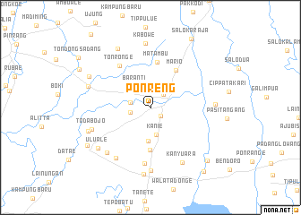 map of Ponreng