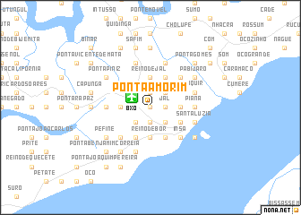 map of Ponta Amorim