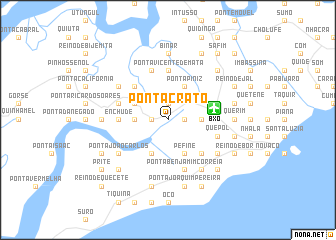 map of Ponta Crato