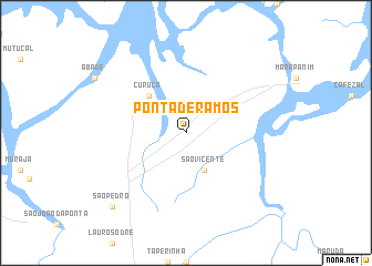 map of Ponta de Ramos