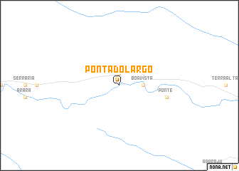 map of Ponta do Largo