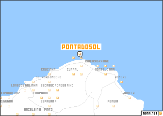 map of Ponta do Sol