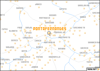 map of Ponta Fernandes