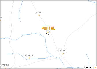 map of Pontal