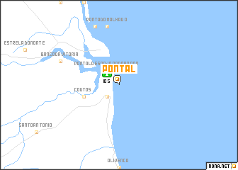 map of Pontal