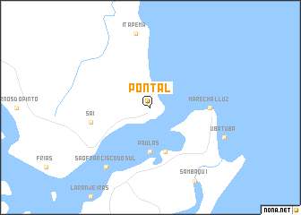 map of Pontal