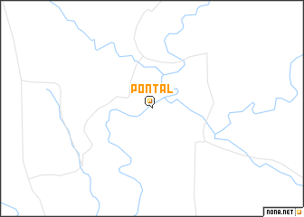 map of Pontal