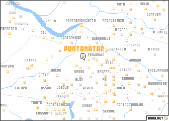 map of Ponta Mátar