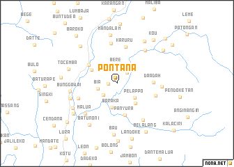 map of Pontana