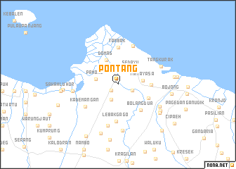 map of Pontang