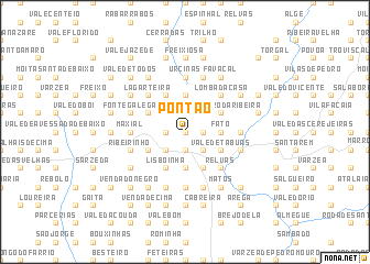 map of Pontão