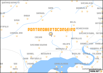 map of Ponta Roberto Cordeiro