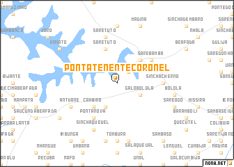 map of Ponta Tenente Coronel