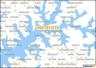 map of Ponta Tinta