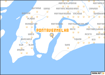 map of Ponta Vermelha