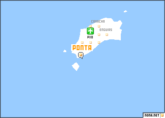 map of Ponta