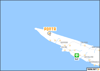 map of Ponta