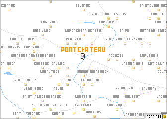 map of Pontchâteau