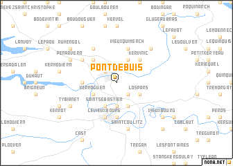 map of Pont-de-Buis