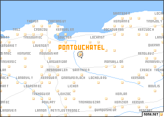 map of Pont-du-Châtel