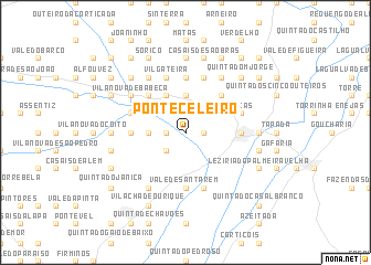 map of Ponte Celeiro