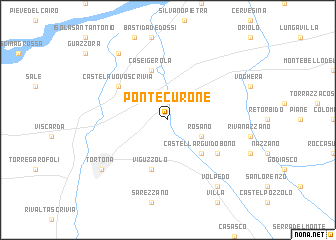 map of Pontecurone