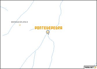 map of Ponte de Pedra