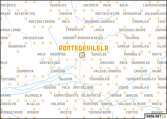 map of Ponte de Vilela