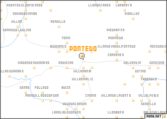 map of Pontedo