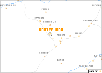 map of Ponte Funda