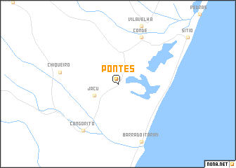 map of Pontes