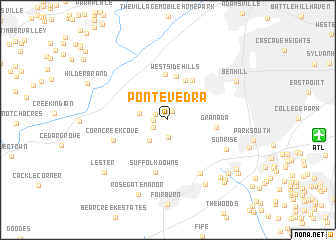 map of Pontevedra