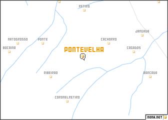 map of Ponte Velha