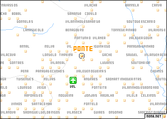 map of Ponte