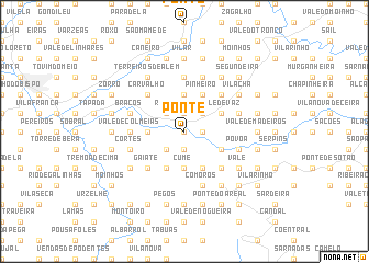 map of Ponte