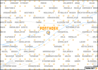map of Ponthoek
