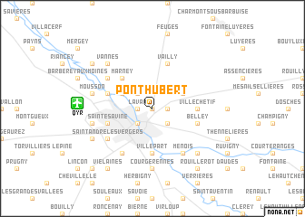 map of Pont Hubert