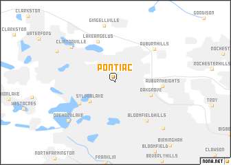 map of Pontiac