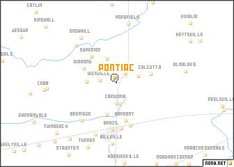 map of Pontiac