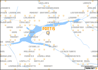 map of Pontis