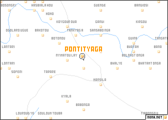 map of Pontityaga