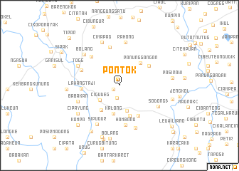 map of Pontok