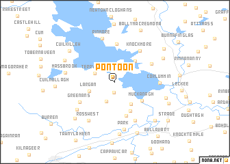 map of Pontoon