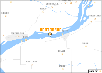 map of Pontoosuc