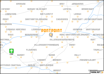 map of Pontpoint